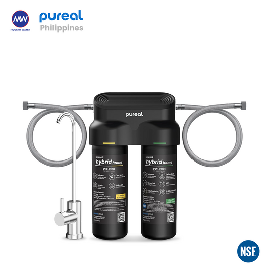 Pureal Hybrid Filter Set Package - 10" 2-Stage Sediment + Carbon